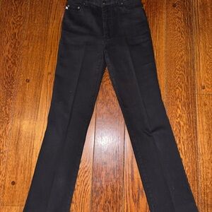 Black High-Waisted Pants